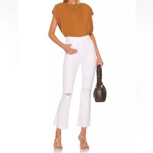 Mother The Tripper Ankle Faye in White Brand New